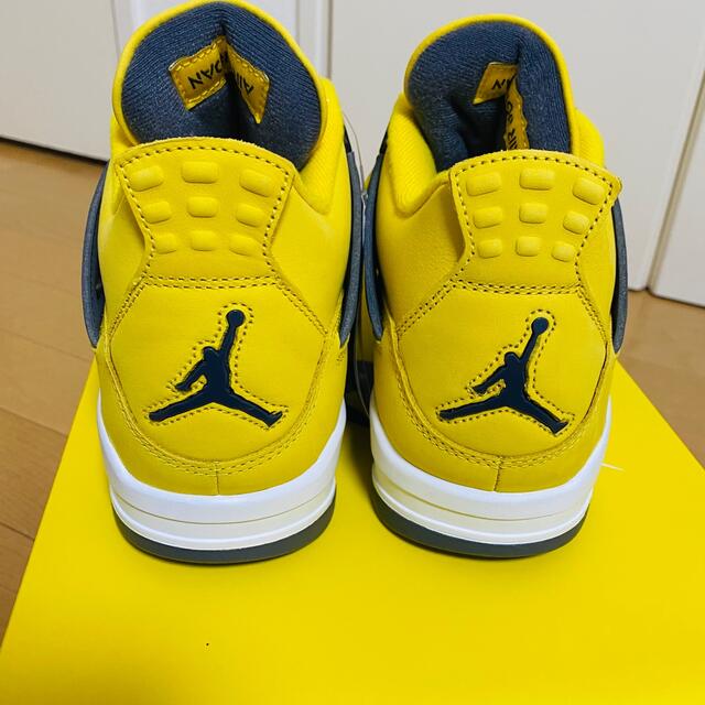 Nike Air Jordan 4 Tour Yellow 26cm