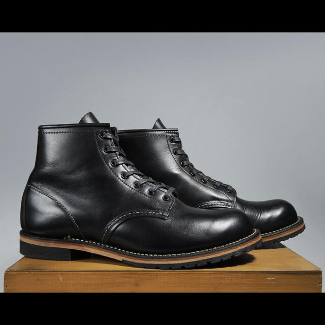 REDWING(レッドウィング)の廃盤レッドウィング9414ベックマンアイアンレンジ9014ブラック8114黒 メンズの靴/シューズ(ブーツ)の商品写真