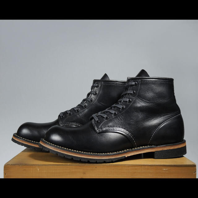 REDWING(レッドウィング)の廃盤レッドウィング9414ベックマンアイアンレンジ9014ブラック8114黒 メンズの靴/シューズ(ブーツ)の商品写真