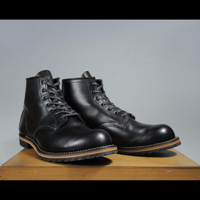 REDWING(レッドウィング)の廃盤レッドウィング9414ベックマンアイアンレンジ9014ブラック8114黒 メンズの靴/シューズ(ブーツ)の商品写真