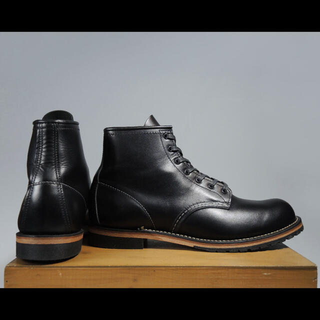 REDWING(レッドウィング)の廃盤レッドウィング9414ベックマンアイアンレンジ9014ブラック8114黒 メンズの靴/シューズ(ブーツ)の商品写真