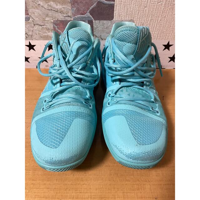 NIKE - NIKE Kyrie 3 Aqua Tiffany 27.5cm の通販 by ユキ NIKE - NIKE Kyrie 3 Aqua Tiffany 27.5cm の通販 by ユキ