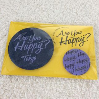 嵐 Are You Happy？ 会場限定 東京 缶バッジセット 新品(アイドルグッズ)