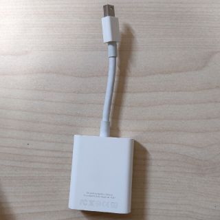 Apple純正品 Mini DisplayPort VGAアダプタ A1307(PC周辺機器)