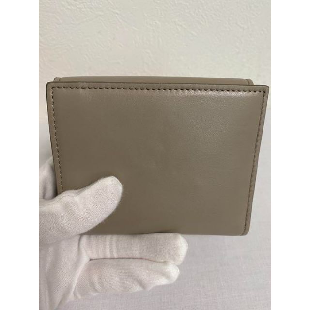 Chloe クロエ 折り財布 コンパクトウオレット リング モッティグレー