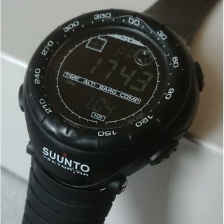 スント(SUUNTO)の値下げ！ベクターに心拍数計測機能プラス！SUUNTO VECTOR HRブラック(腕時計(デジタル))