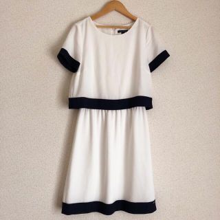 トミーヒルフィガー(TOMMY HILFIGER)の♪ トミーヒルフィガー　可愛い重ね着風ワンピ　TOMMY HILFIGER♪(ひざ丈ワンピース)