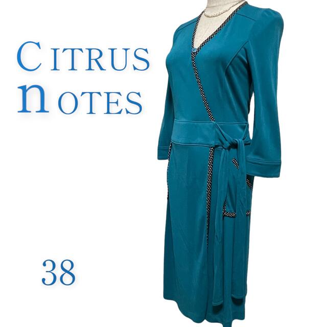 新品タグ付き】CITRUS NOTES シトラスノーツ☆ワンピース☆38サイズ-