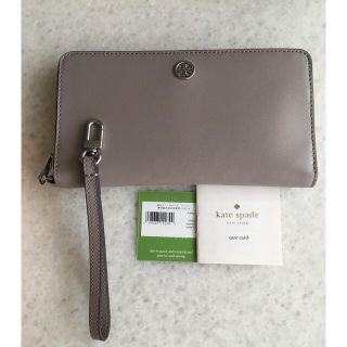 トリーバーチ(Tory Burch)の美品トリーバーチ  グレージュ長財布(長財布)