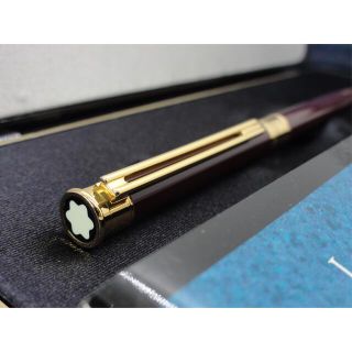 モンブラン(MONTBLANC)の絶版入手困難な非常にレアな後期型逸品ノブレスエレガンスボルドーカラー★モンブラン(ペン/マーカー)