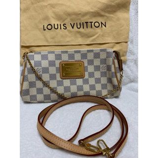 ルイヴィトン(LOUIS VUITTON)のルイヴィトン ダミエアズール　エヴァ　ポーチ　ショルダー　斜め掛け　バッグ(ハンドバッグ)