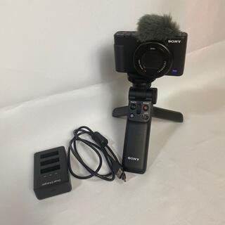ソニー(SONY)のzv-1 シューティンググリップ付(コンパクトデジタルカメラ)