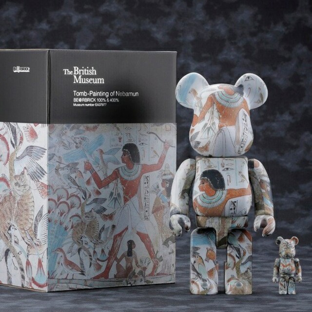 BE@RBRICK "Tomb-Painting of Nebamun"全高約280mm材質本体