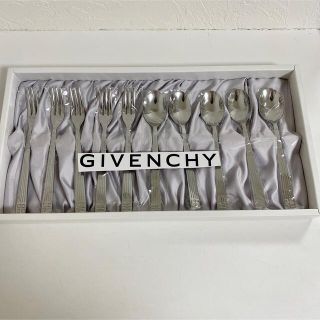 ジバンシィ(GIVENCHY)の【新品未使用】ジバンシー★カトラリーセット★フォーク5本★スプーン5本(カトラリー/箸)