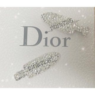 スワロフスキー(SWAROVSKI)の跡がつかない前髪クリップ(ヘアピン)