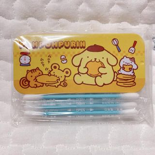 ポムポムプリン(ポムポムプリン)のポムポムプリン　おともだち　缶入り綿棒(日用品/生活雑貨)