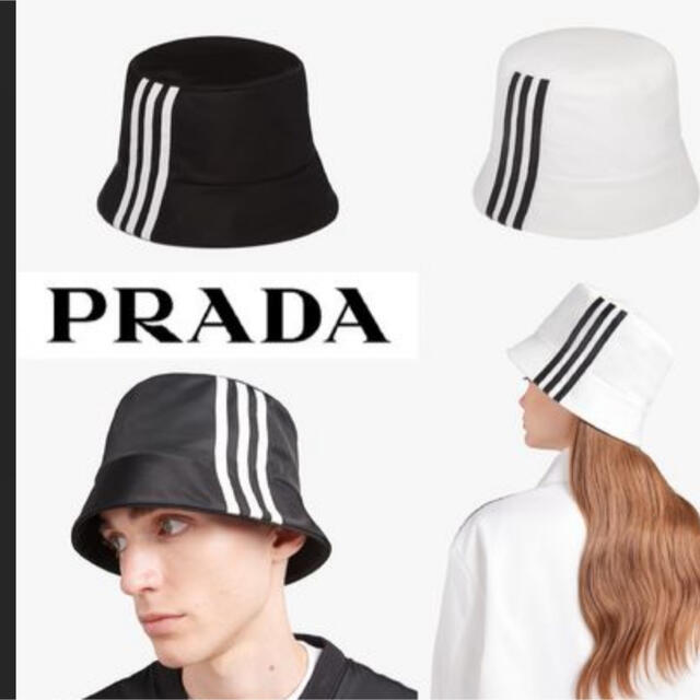 PRADA - アディダスプラダ ハットの通販 by MCRS♡|プラダなら PRADA - アディダスプラダ ハットの通販 by MCRS♡|プラダなら