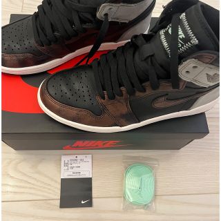 ナイキ(NIKE)のAIR JORDAN 1 RETRO HIGH OG Rust Shadow(スニーカー)