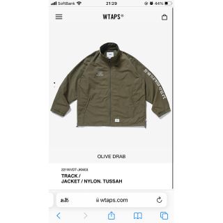 22SS WTAPS TRACK JACKET サイズS