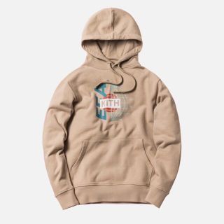 シュプリーム(Supreme)のKith EEA Globe Logo Hoodie Sand(パーカー)