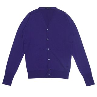 ジョンスメドレー(JOHN SMEDLEY)のジョンスメドレー カーディガン 英国製 メリノウール Vネック ニット(カーディガン)