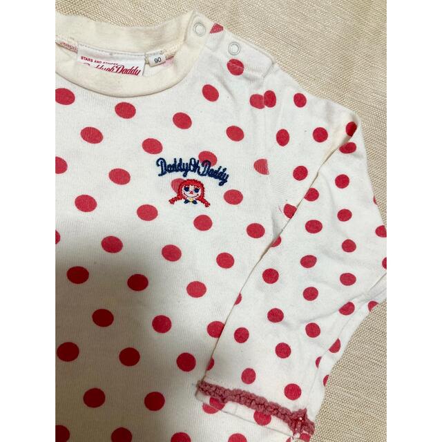 daddy oh daddy(ダディオーダディー)のDaddy oh Daddy 90cm ロンT キッズ/ベビー/マタニティのキッズ服女の子用(90cm~)(Tシャツ/カットソー)の商品写真