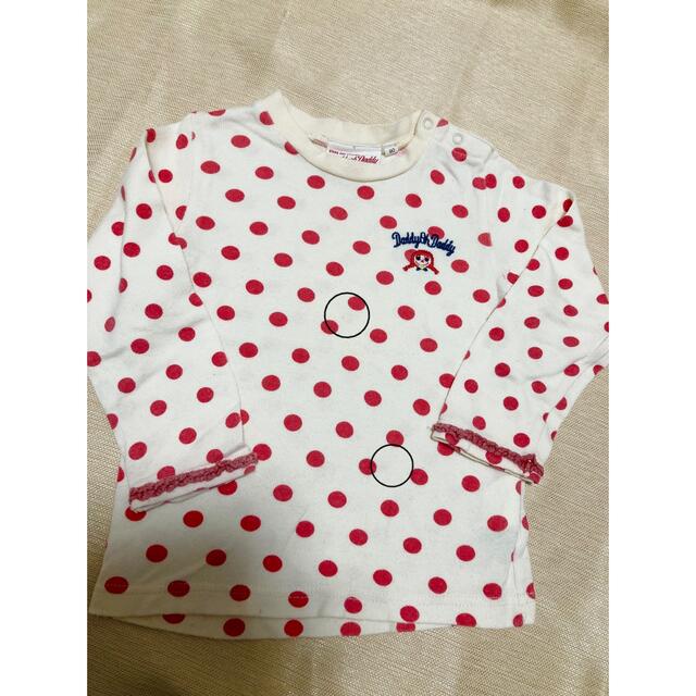 daddy oh daddy(ダディオーダディー)のDaddy oh Daddy 90cm ロンT キッズ/ベビー/マタニティのキッズ服女の子用(90cm~)(Tシャツ/カットソー)の商品写真