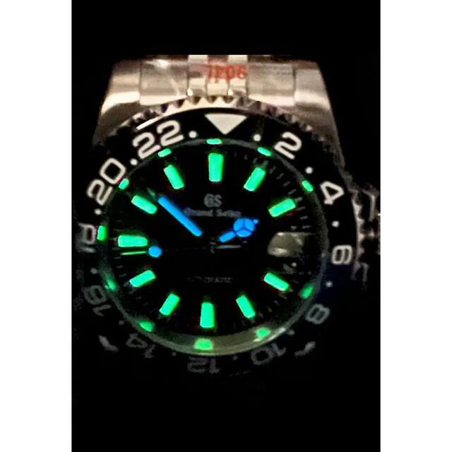 ハイクオリティ　GMT バットマン　SEIKO mod メンズの時計(腕時計(アナログ))の商品写真