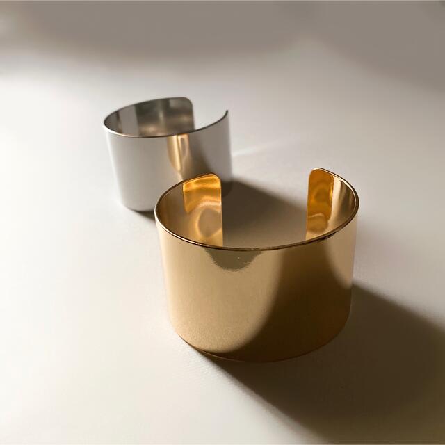 Ameri VINTAGE(アメリヴィンテージ)のPlane wide bangle gold No.811 レディースのアクセサリー(ブレスレット/バングル)の商品写真