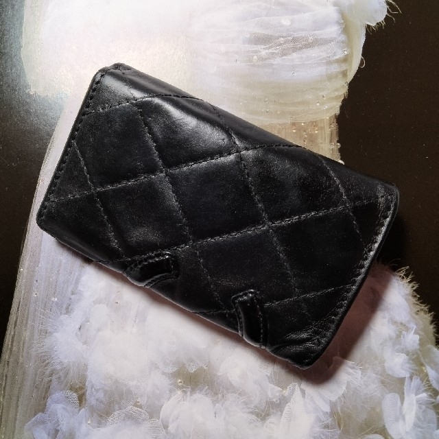 CHANEL(シャネル)の♥お値下げ♥CHANEL♥カンボンラインキーケース/ブラック レディースのファッション小物(キーケース)の商品写真