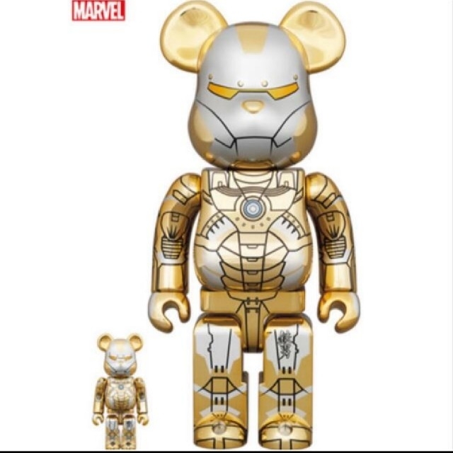 MEDICOM TOY(メディコムトイ)のBE@RBRICK SORAYAMA IRONMAN REVERSE 400％ エンタメ/ホビーのフィギュア(その他)の商品写真