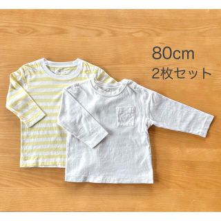 ムジルシリョウヒン(MUJI (無印良品))の【よしよし様専用】長袖Tシャツ　MUJI半袖Tシャツ(Ｔシャツ)