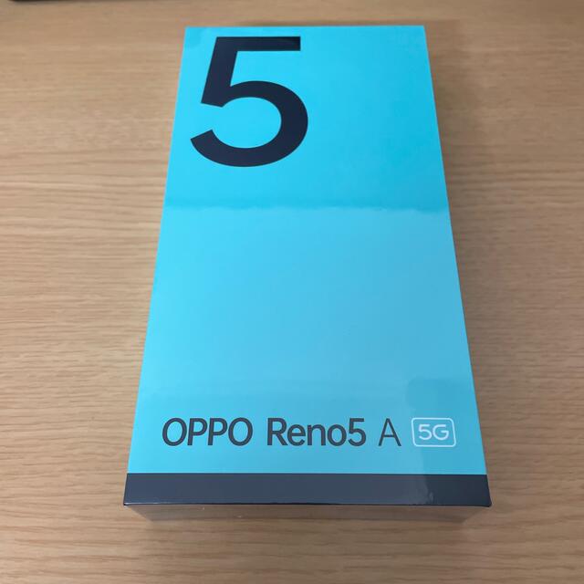 1280GBOS種類OPPO RENO5 A NA SIMフリー シルバーブラック OCN版