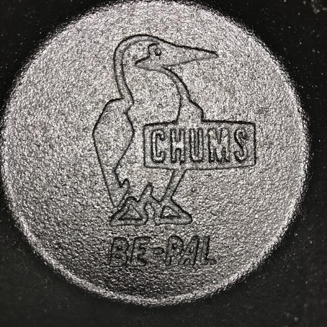 CHUMS(チャムス)のCHUMS×BE-PAL 鋳鉄製　スキレットminiⅡ スポーツ/アウトドアのアウトドア(調理器具)の商品写真