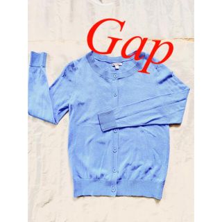 ギャップ(GAP)のGap ギャップ　カーディガン　未使用　スカイブルー　S 水色　XS(カーディガン)