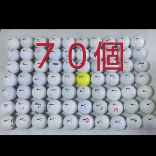 ロストボール　ゴルフボール　NIKE　70個＋６個(ゴルフ)