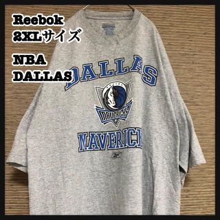 リーボック(Reebok)の【リーボック】半袖Tシャツ NBA　ビッグプリント　バスケットボール　ダラスA5(Tシャツ/カットソー(半袖/袖なし))