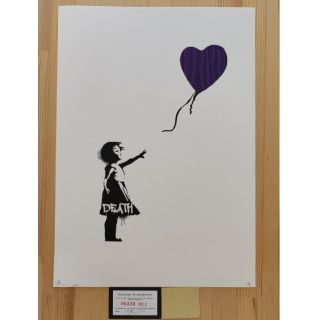 世界限定100枚 DEATH NYC 2020年 アートポスター(絵画/タペストリー)