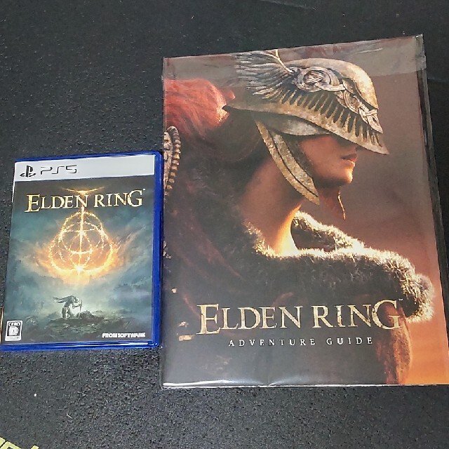 ELDEN RING PS5　アドベンチャーガイド付