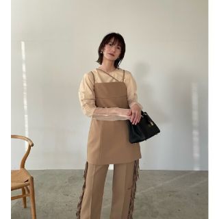 クラネ(CLANE)のクラネ　MESH LAYERED COMPACT TOPS(カットソー(長袖/七分))