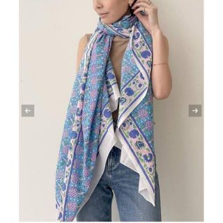 アパルトモンドゥーズィエムクラス(L'Appartement DEUXIEME CLASSE)のアパルトモン★【エスゼットブロックプリント】Sarong★(バンダナ/スカーフ)