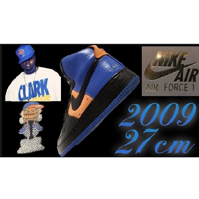 NIKE(ナイキ)の【ガチレア】美品 DJ ClarkKent X NIKE X AIR FORCE メンズの靴/シューズ(スニーカー)の商品写真