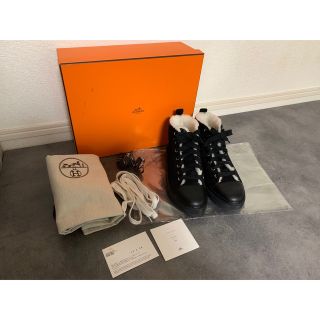 エルメス(Hermes)の【ゆかりんこ様専用】美品　エルメス　ムートンスニーカー(スニーカー)