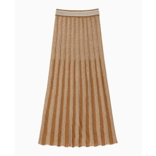 マメ(mame)のmame FloralStripeJacquardKnittedSkirt(ロングスカート)