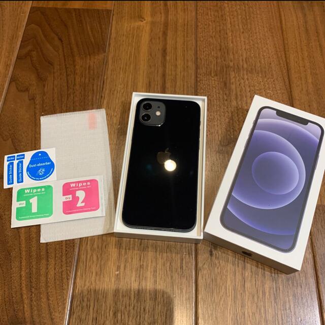 人気デザイナー - Apple 新品 iPhone12 黒 SIMフリー black 64GB