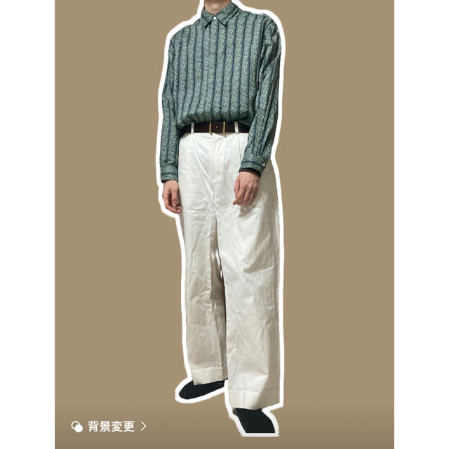 【yaeca】CHINO CLOTH PANTS TUCK STRAIGHT