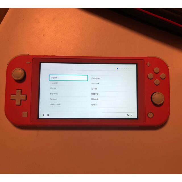 Nintendo Switch Lite  コーラル 6