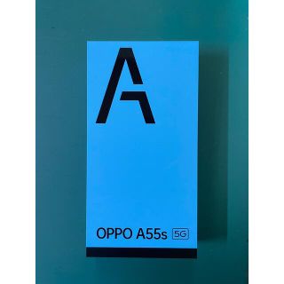 オッポ(OPPO)のOPPO A55s 5Gグリーン本体と付属品(スマートフォン本体)