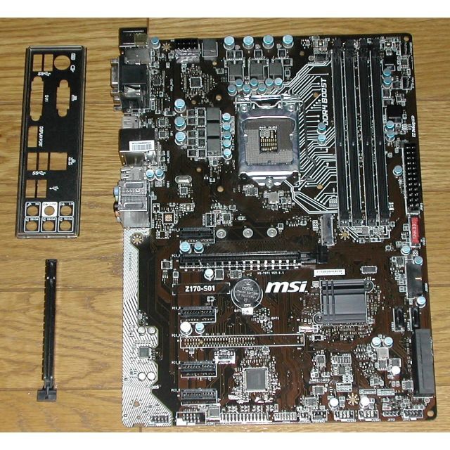 ジャンクマザボ　MSI　Z170-S01　LGA1151