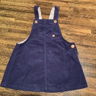 ザラキッズ(ZARA KIDS)のbaiya ZARA ザラ ワンピース サロペット スカート コーデュロイ  (ワンピース)